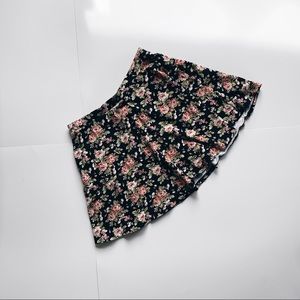 Forever 21 | Floral skater skirt